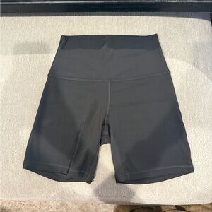 lululemon athletica Charcoal Bike Shorts - 6 inch